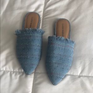 Lucky Brand slip on shoes size 7.5 great condition